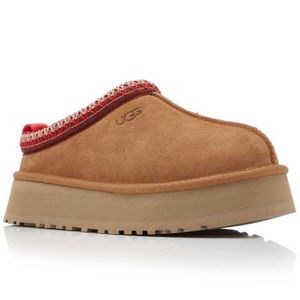 Ugg Tazz Suede Platform Slippers: Chesnut